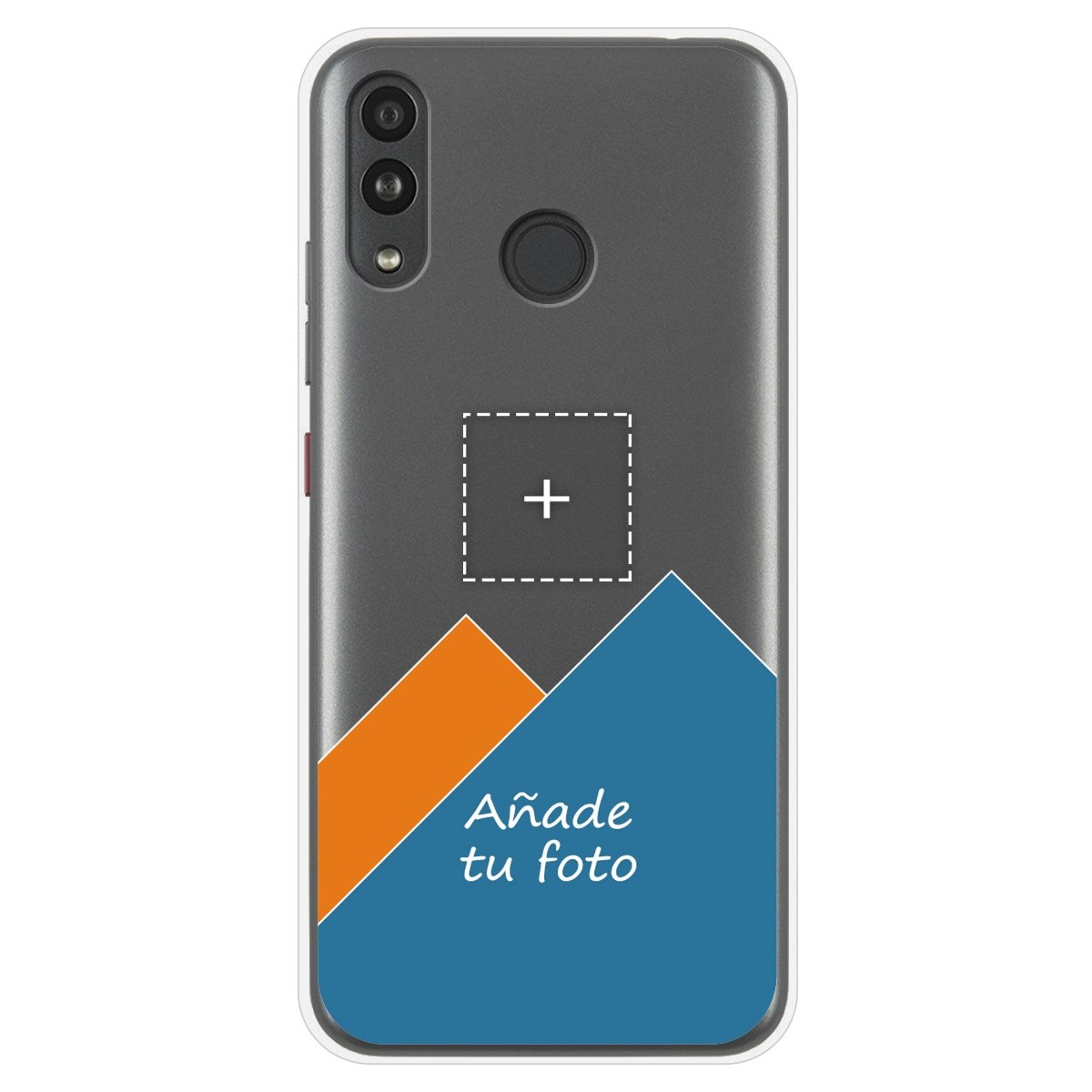 Personaliza tu Funda Silicona Gel Tpu Transparente con tu Fotografia para Gigaset GS3 Dibujo Personalizada