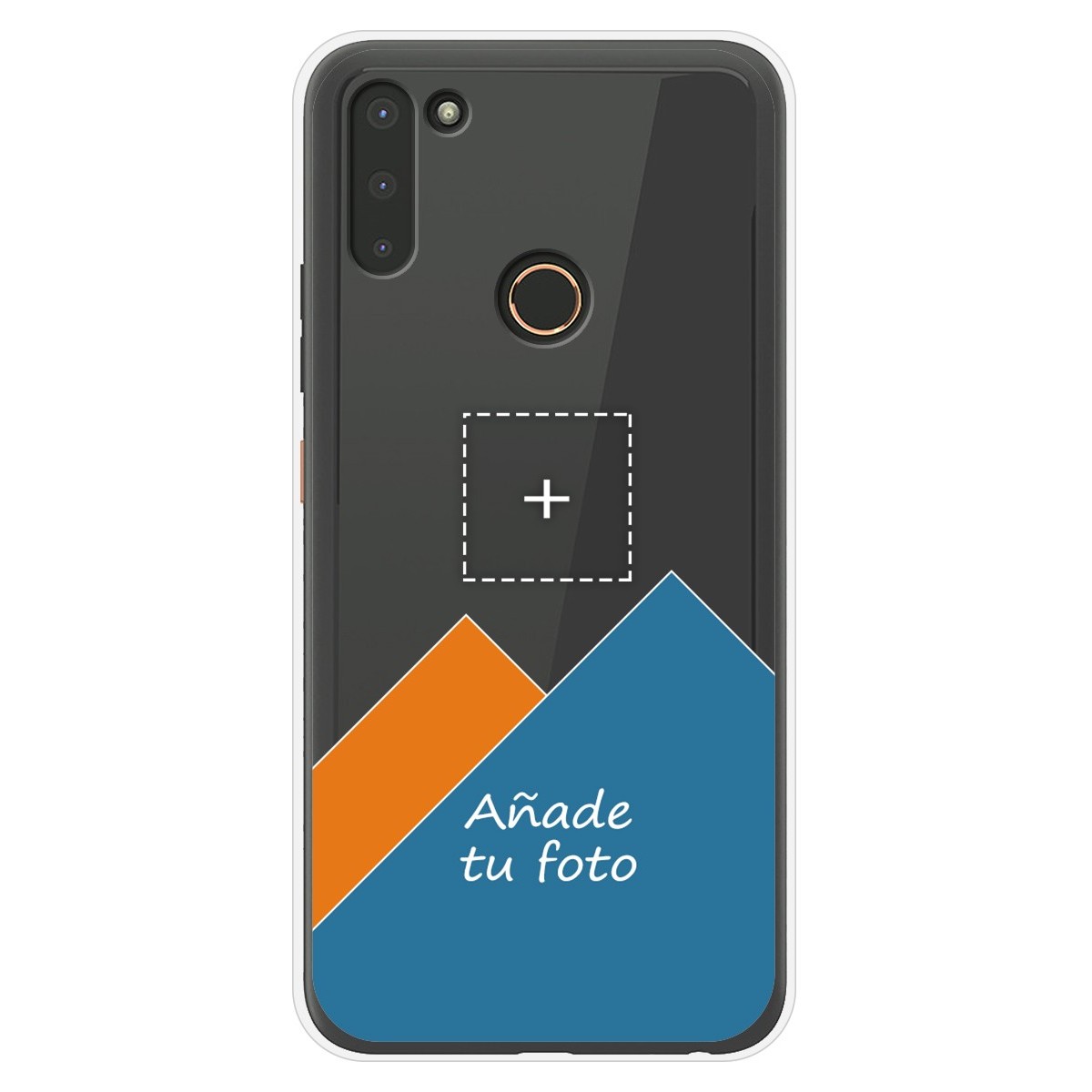 Personaliza tu Funda Silicona Gel Tpu Transparente con tu Fotografia para Gigaset GS4 Dibujo Personalizada