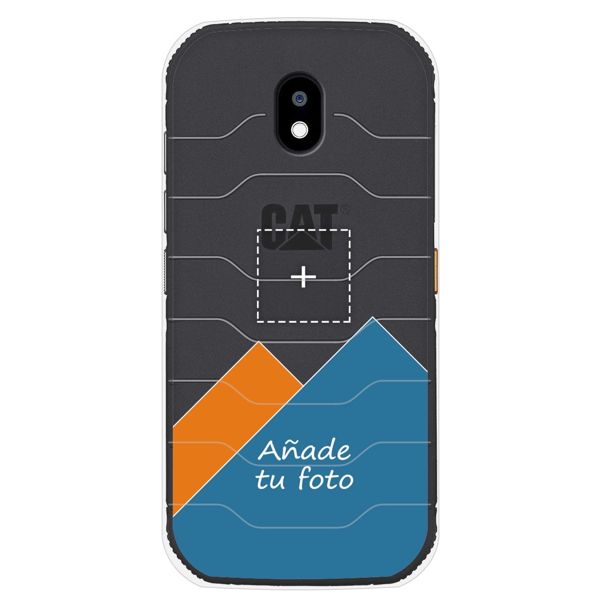 Personaliza tu Funda Silicona Gel Tpu Transparente con tu Fotografia para CAT S42 / S42 H+ Dibujo Personalizada