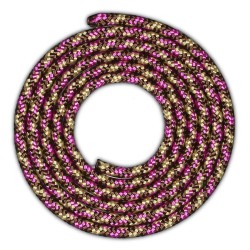 Personaliza tu Funda Colgante Transparente para Samsung Galaxy A22 5G con Cordon Rosa / Dorado Dibujo Personalizada 2