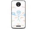 Funda Gel Tpu para Motorola Moto C Plus Diseño Informatico Dibujos