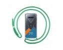 Personaliza tu Funda Colgante Transparente para Xiaomi Black Shark 4 5G con Cordon Verde Agua Dibujo Personalizada