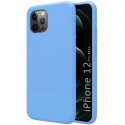 Funda Silicona Líquida Ultra Suave para Iphone 12 Pro Max (6.7) color Azul
