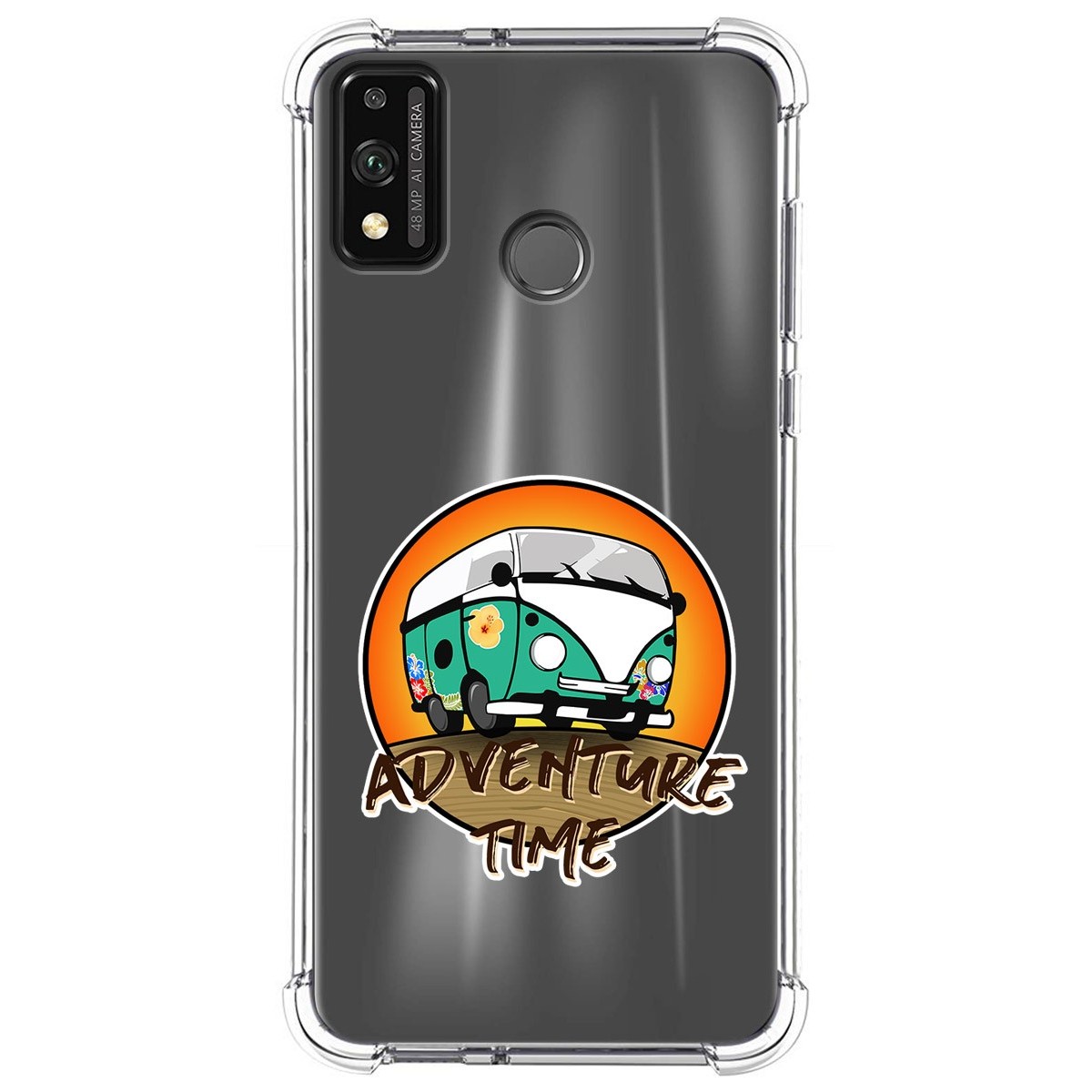 Funda Silicona Antigolpes para Huawei Honor 9X Lite diseño Adventure Time Dibujos
