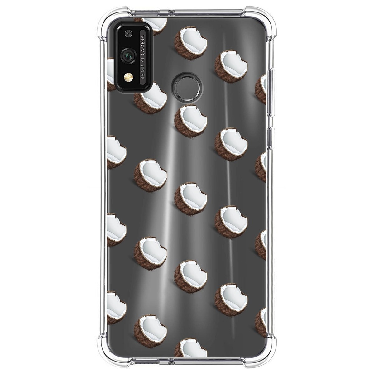 Funda Silicona Antigolpes para Huawei Honor 9X Lite diseño Cocos Dibujos