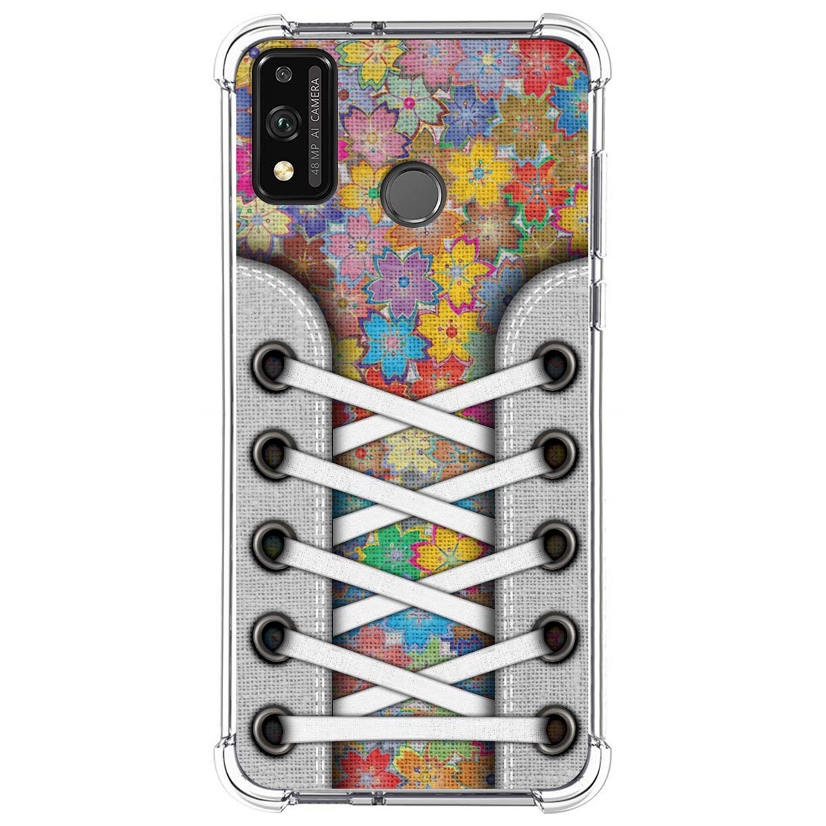 Funda Silicona Antigolpes para Huawei Honor 9X Lite diseño Zapatillas 05 Dibujos