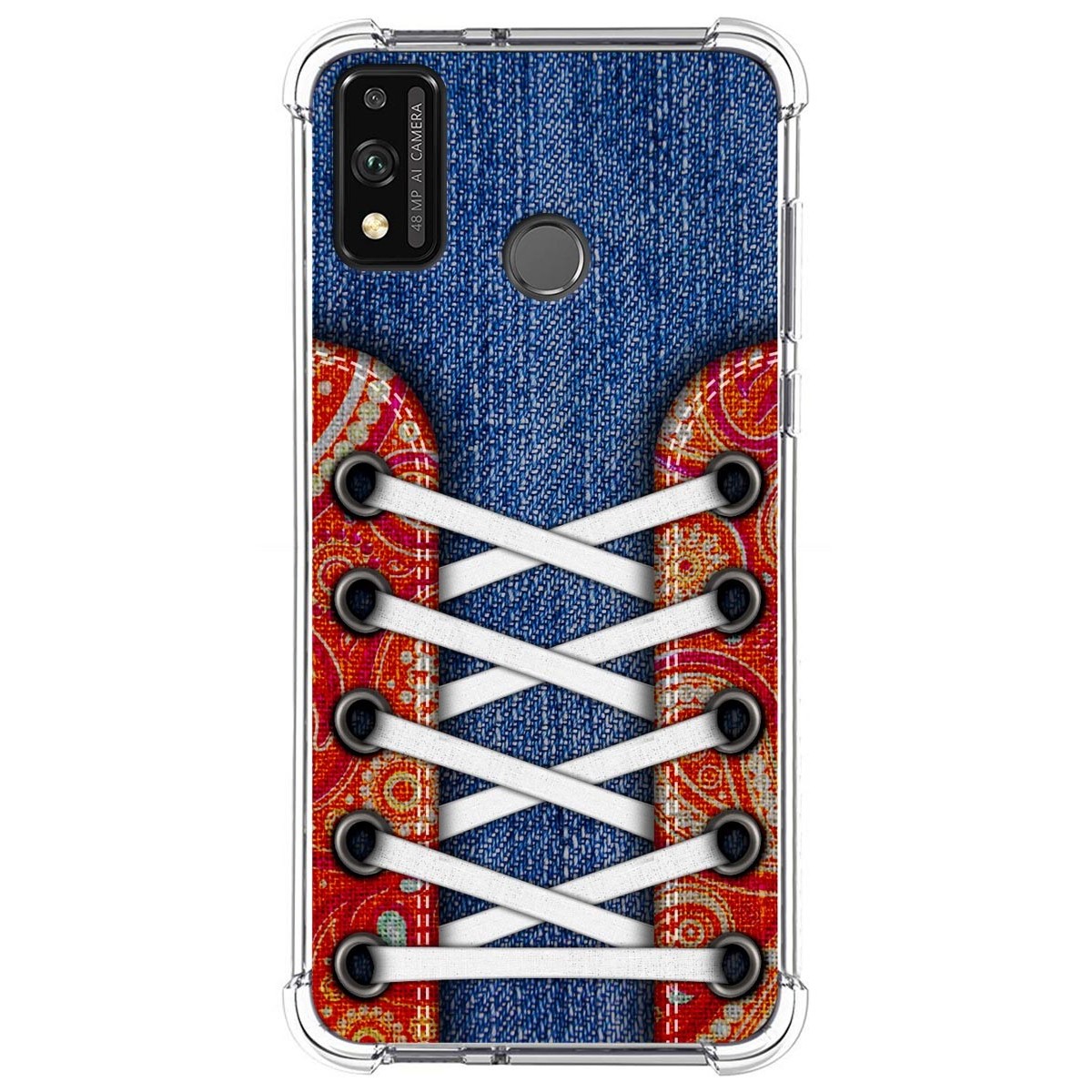 Funda Silicona Antigolpes para Huawei Honor 9X Lite diseño Zapatillas 11 Dibujos