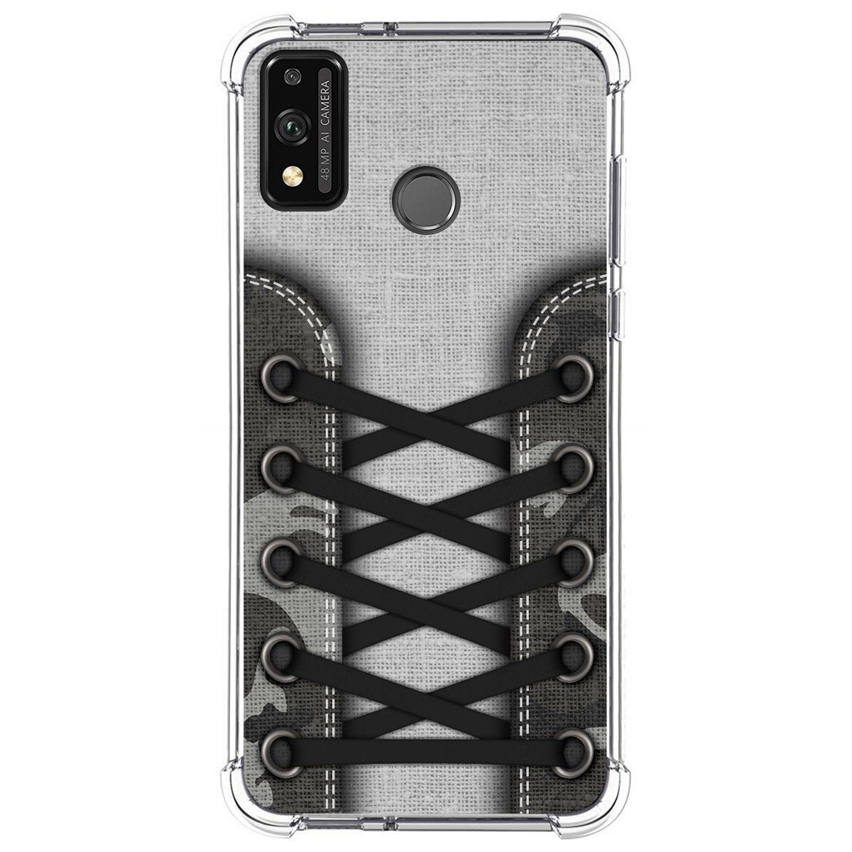 Funda Silicona Antigolpes para Huawei Honor 9X Lite diseño Zapatillas 16 Dibujos