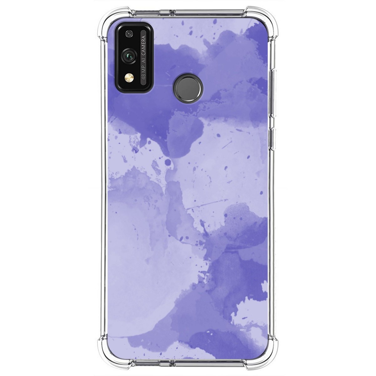 Funda Silicona Antigolpes para Huawei Honor 9X Lite diseño Acuarela 01 Dibujos