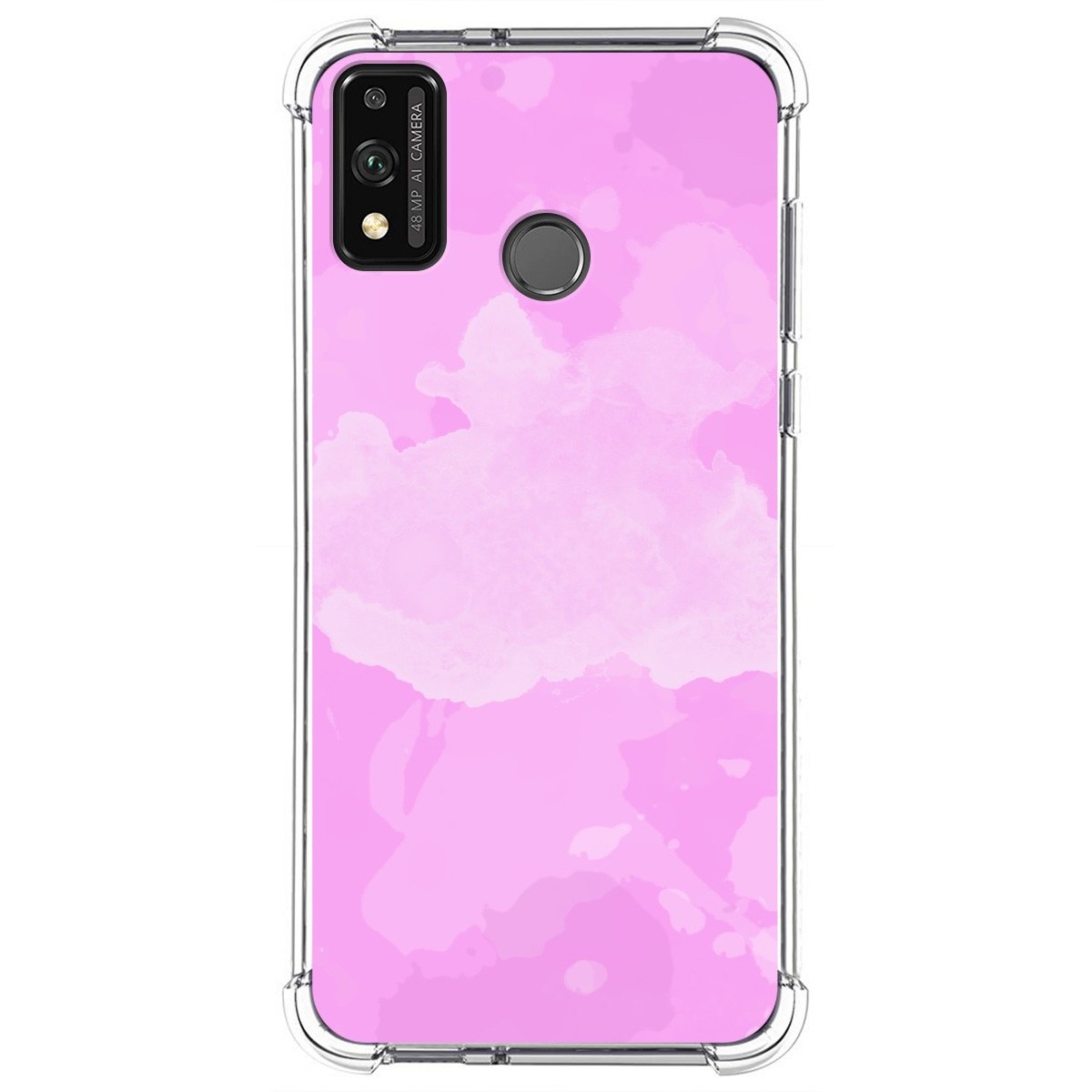 Funda Silicona Antigolpes para Huawei Honor 9X Lite diseño Acuarela 04 Dibujos