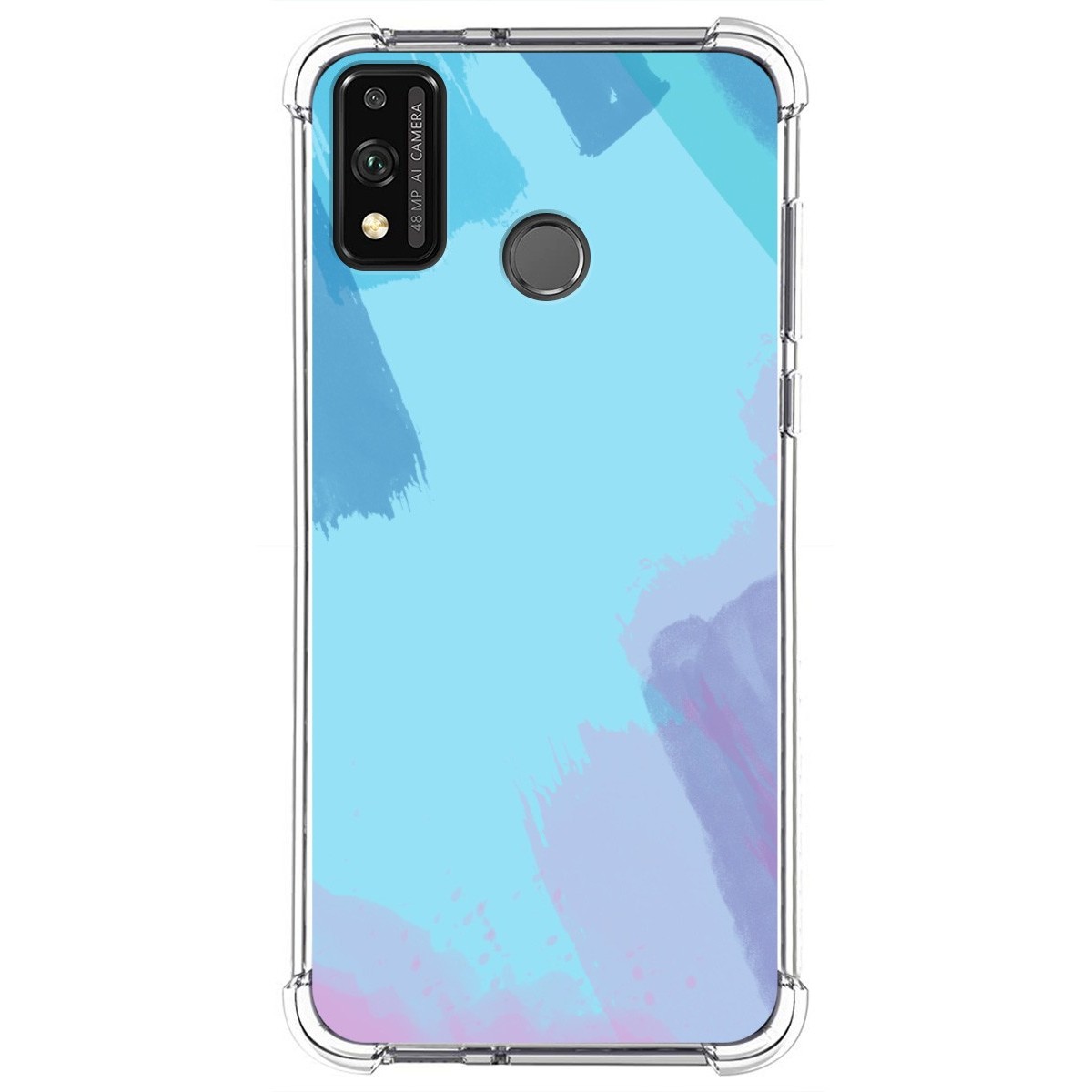 Funda Silicona Antigolpes para Huawei Honor 9X Lite diseño Acuarela 10 Dibujos
