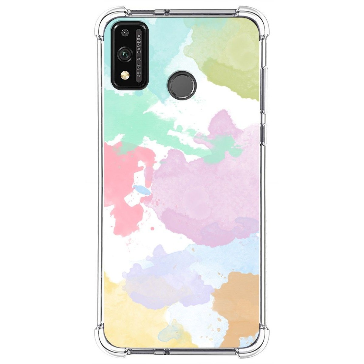 Funda Silicona Antigolpes para Huawei Honor 9X Lite diseño Acuarela 11 Dibujos