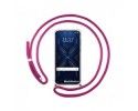 Funda Colgante Transparente para Xiaomi Black Shark 4 5G con Cordon Rosa Fucsia