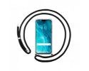 Funda Colgante Transparente para Huawei Honor 9X Lite con Cordon Negro