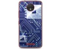 Funda Gel Tpu para Motorola Moto C Diseño Circuito Dibujos