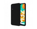 Funda Silicona Líquida Ultra Suave para Samsung Galaxy M32 color Negra