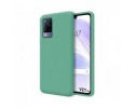 Funda Silicona Líquida Ultra Suave para Vivo V21 5G color Verde