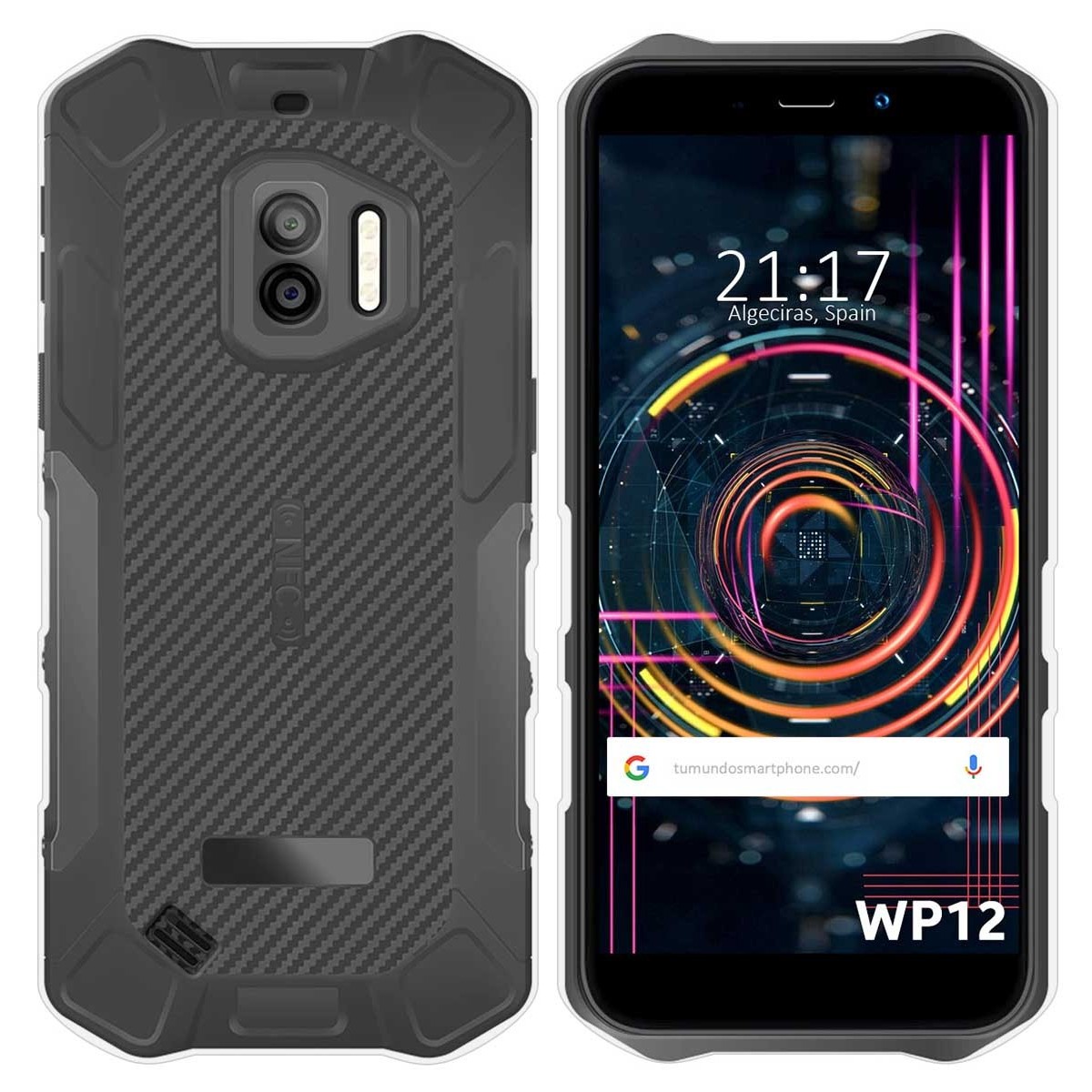 Funda Silicona Gel TPU Transparente para Oukitel WP12 / WP12 Pro