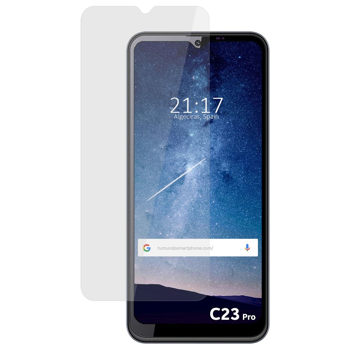 Protector Cristal Templado para Oukitel C23 Pro Vidrio