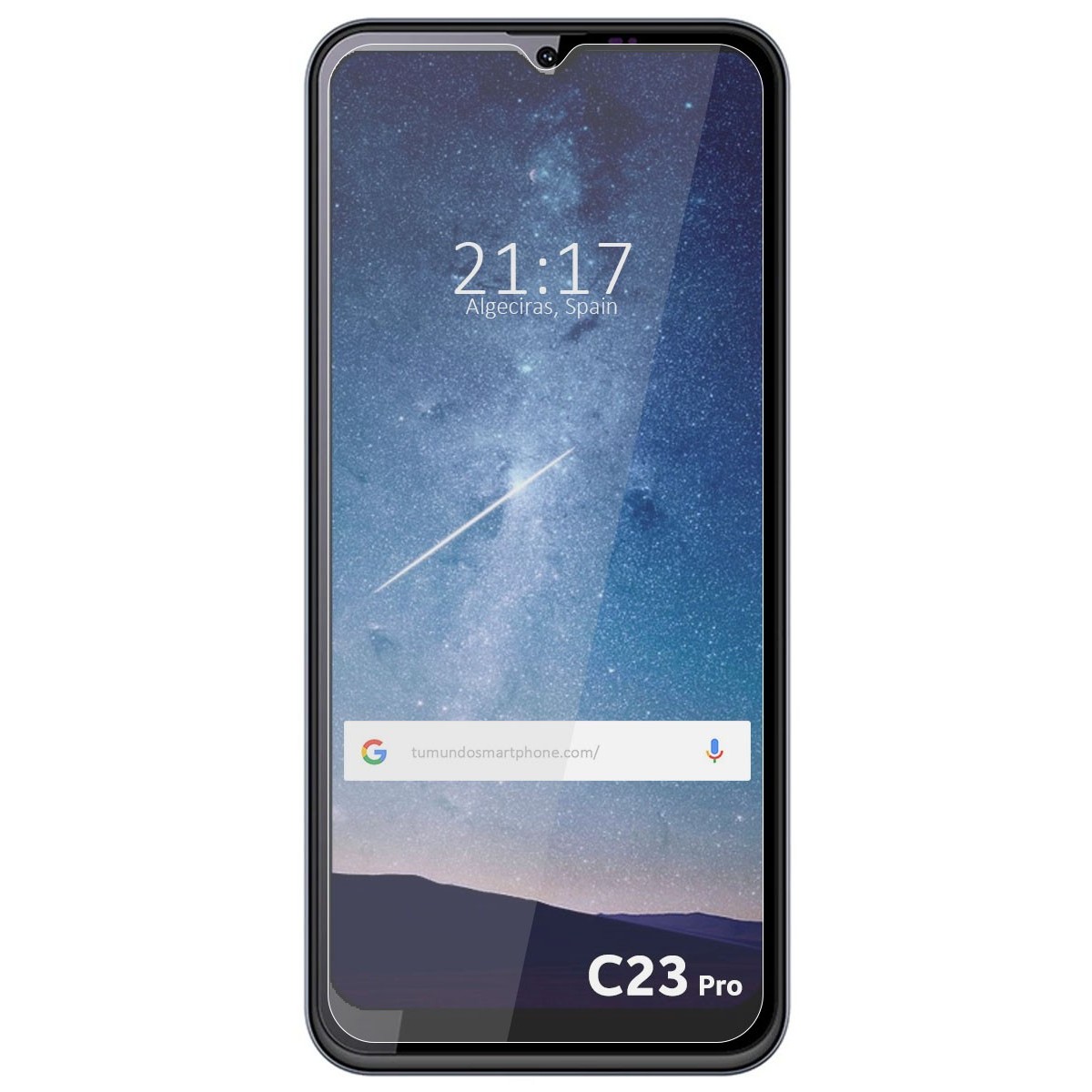 Protector Cristal Templado para Oukitel C23 Pro Vidrio