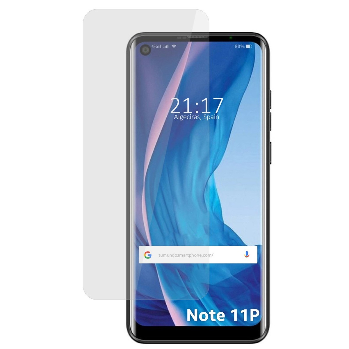 Protector Cristal Templado para Ulefone Note 11P Vidrio