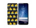 Funda Silicona Transparente para Oukitel C23 Pro diseño Pato Dibujos