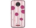 Funda Gel Tpu para Motorola Moto C Diseño Flores Vintage Dibujos