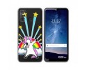 Funda Silicona Transparente para Oukitel C23 Pro diseño Unicornio Dibujos