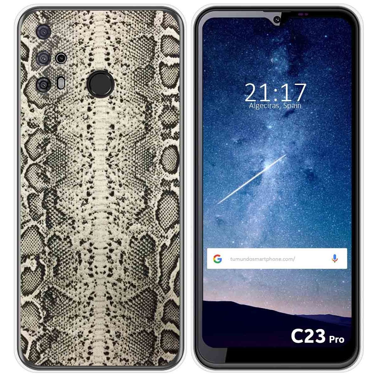Funda Silicona para Oukitel C23 Pro diseño Animal 01 Dibujos