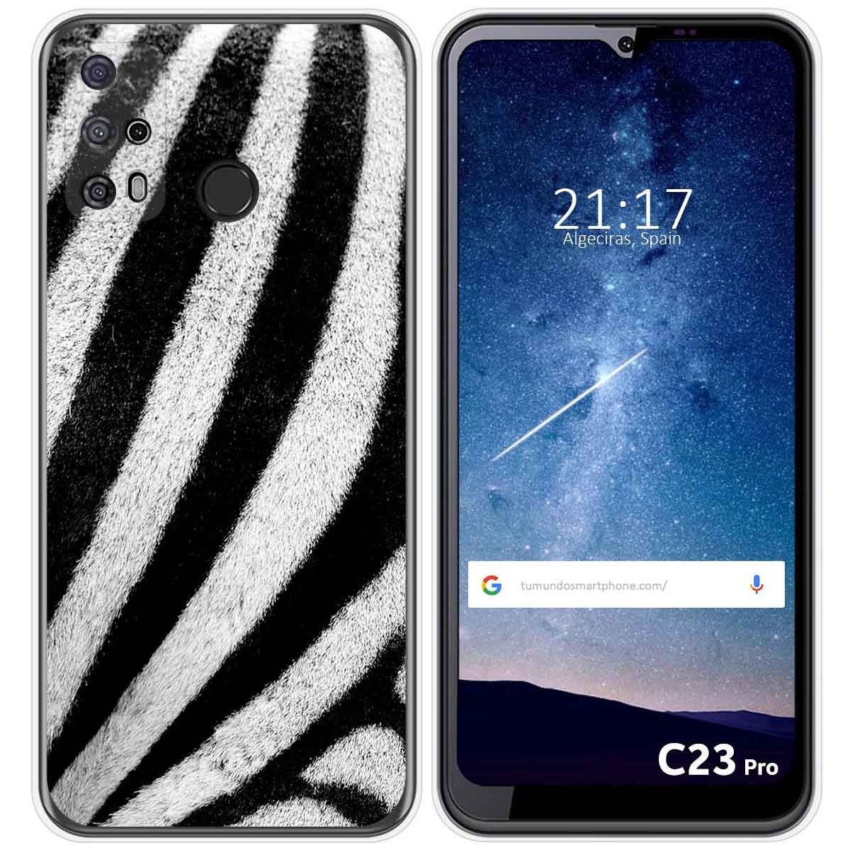 Funda Silicona para Oukitel C23 Pro diseño Animal 02 Dibujos