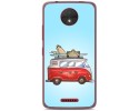 Funda Gel Tpu para Motorola Moto C Diseño Furgoneta Dibujos