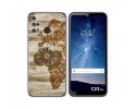 Funda Silicona para Oukitel C23 Pro diseño Madera 07 Dibujos