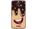 Funda Gel Tpu para Motorola Moto C Diseño Helado Chocolate Dibujos