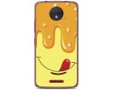 Funda Gel Tpu para Motorola Moto C Diseño Helado Vainilla Dibujos