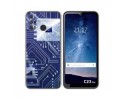 Funda Silicona para Oukitel C23 Pro diseño Circuito Dibujos