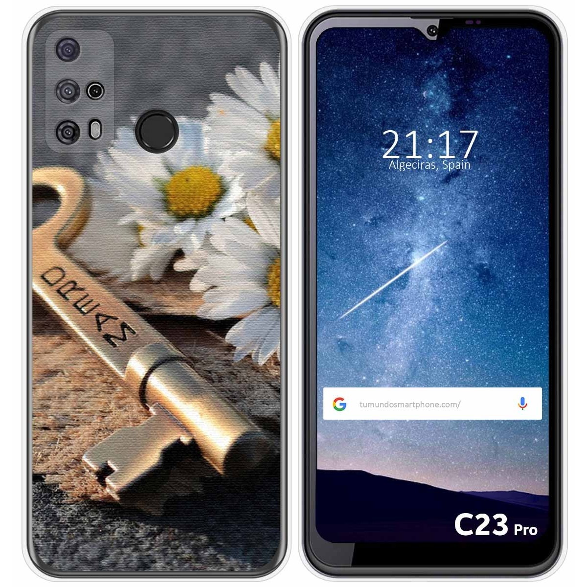 Funda Silicona para Oukitel C23 Pro diseño Dream Dibujos