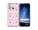 Funda Silicona para Oukitel C23 Pro diseño Flores Dibujos