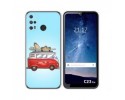Funda Silicona para Oukitel C23 Pro diseño Furgoneta Dibujos