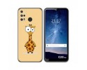 Funda Silicona para Oukitel C23 Pro diseño Jirafa Dibujos