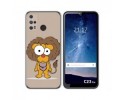 Funda Silicona para Oukitel C23 Pro diseño Leon Dibujos