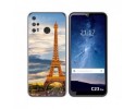 Funda Silicona para Oukitel C23 Pro diseño Paris Dibujos