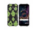 Funda Silicona Transparente para Oukitel WP12 / WP12 Pro diseño Cactus Dibujos