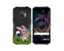 Funda Silicona Transparente para Oukitel WP12 / WP12 Pro diseño Conejo Dibujos