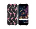 Funda Silicona Transparente para Oukitel WP12 / WP12 Pro diseño Flamenco Dibujos