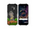 Funda Silicona Transparente para Oukitel WP12 / WP12 Pro diseño Mono Dibujos