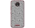 Funda Gel Tpu para Motorola Moto C Diseño Letras Dibujos