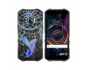 Funda Silicona Transparente para Oukitel WP12 / WP12 Pro diseño Plumas Dibujos