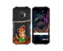 Funda Silicona Transparente para Oukitel WP12 / WP12 Pro diseño Suricata Dibujos