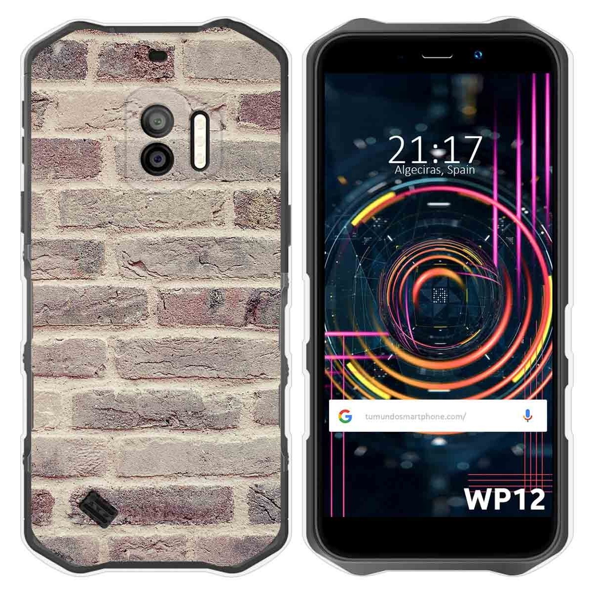 Funda Silicona para Oukitel WP12 / WP12 Pro diseño Ladrillo 01 Dibujos