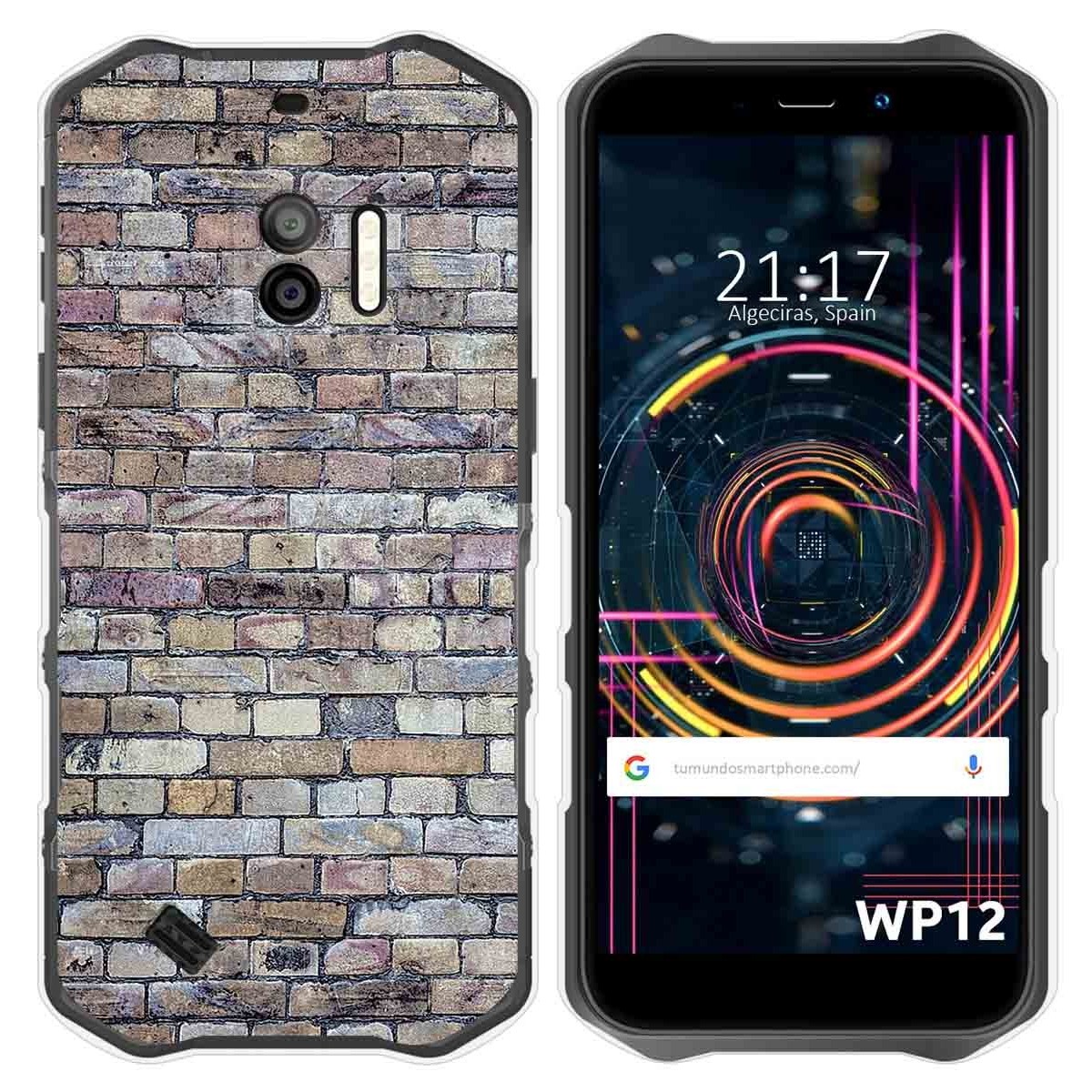 Funda Silicona para Oukitel WP12 / WP12 Pro diseño Ladrillo 02 Dibujos